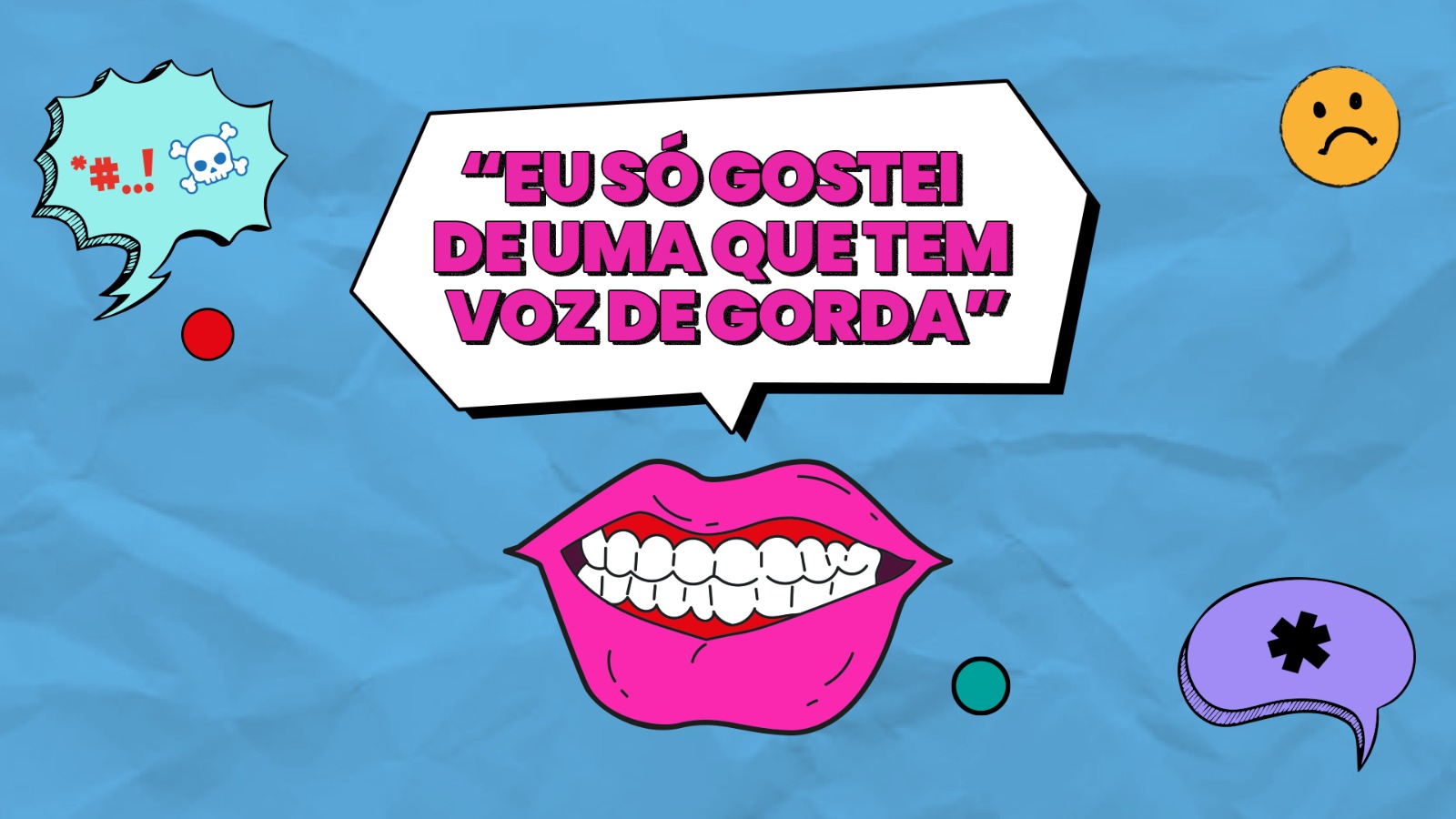 Gordofobia é discurso de ódio, sim